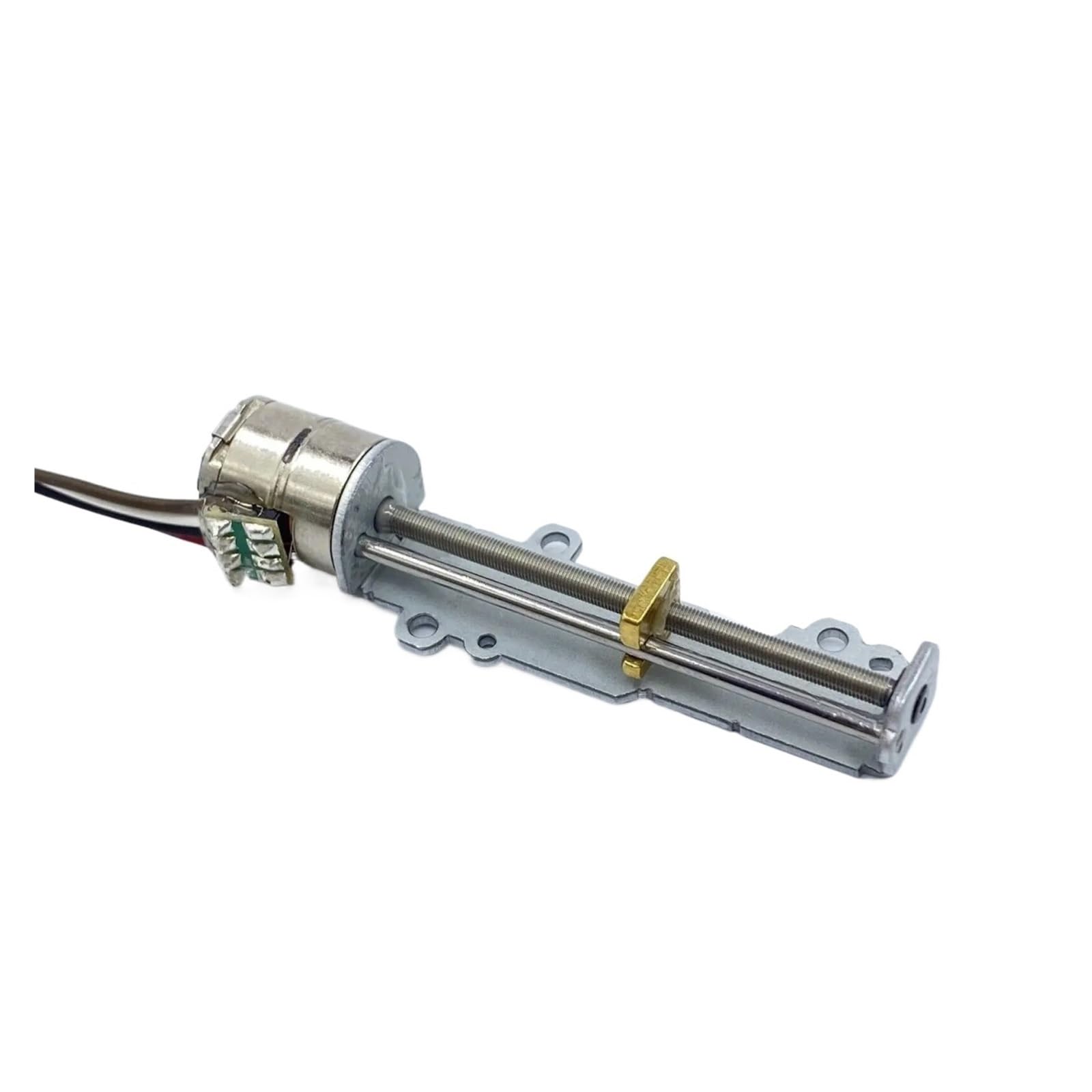 BKGWCSOR Stroke 34mm 8MM Precision 2-phase 4-wire Stepper electronic starter Step Long Linear Screw Slider telescopic Actuator DIY