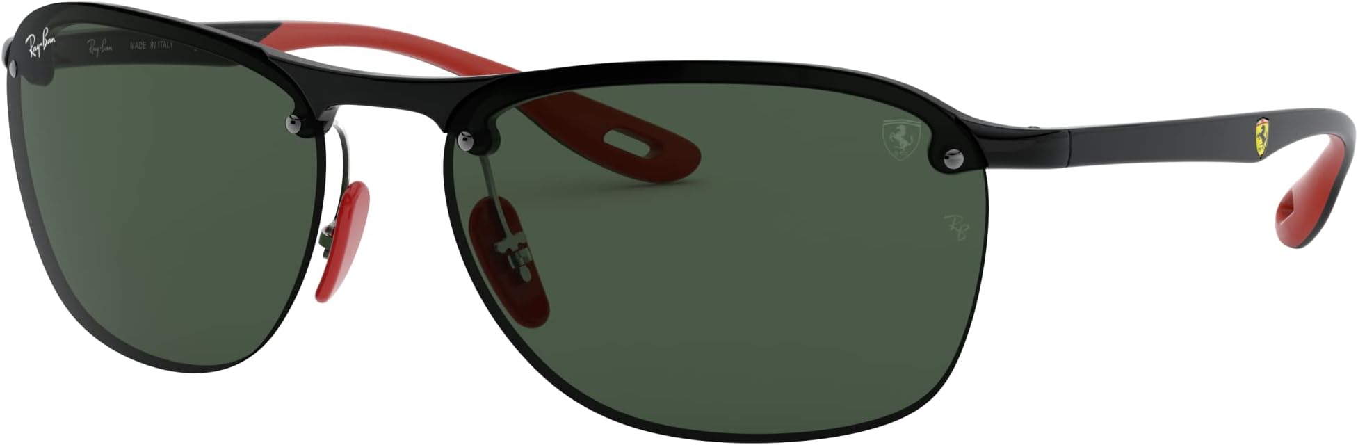 Ray-Ban Rb4302m Scuderia Ferrari Collection Square Sunglasses