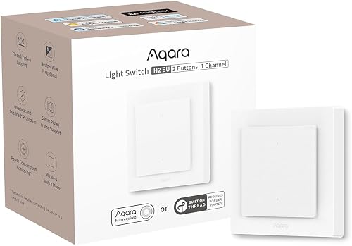 Aqara Lichtschalter H2 EU (Neutral, 1 Kanal)