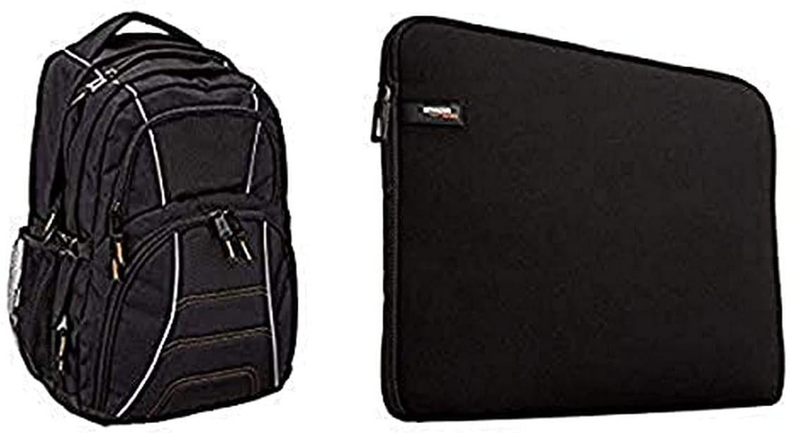 AmazonBasics Laptop Backpack (AB 103) with AmazonBasics 13.3Inch
