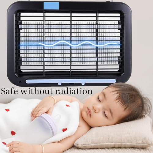 Image of Electric Mosquito Killer Lamp Insect Fly Killer Machine for Home Kitchen Kids Bedroom Eco-Friendly Indoor Outdoor Restaurants Office Bedroom LED Old Boys & Girls | Speech (SY-A202)