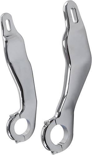 Miniatura 8 de XFMT Kit de soporte de soporte de carenado cromado compatible con Harley Road Glide FLTRX FLTRU FLTRXS 2015-2023