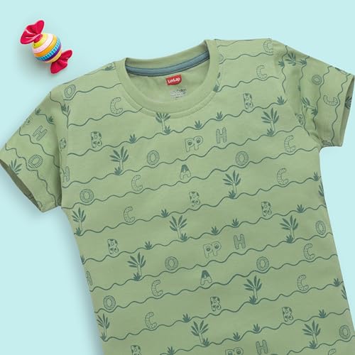 Image of LuvLap Baby Boys Regular Fit 100% Cotton Half Sleeves Boys T-Shirts and & Shorts Set Pack of 3