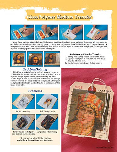 Altered Books 102: Beyond The Basics (Design Originals) Transfer Techniques, Suspensions, Secret Windows, Peek-a-Doors, Found Objects, and More - Image 5