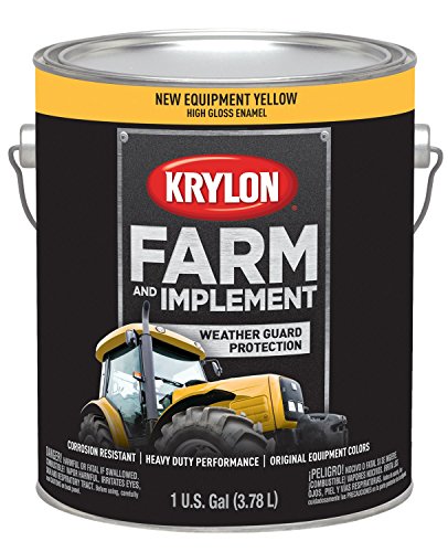 Image of Farm & Implement Paint Gallons New Equipment Cat Yellow