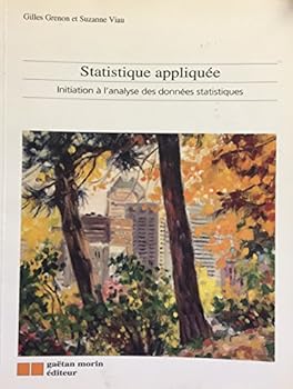 Paperback Statistique appliquee initia.analyse [French] Book