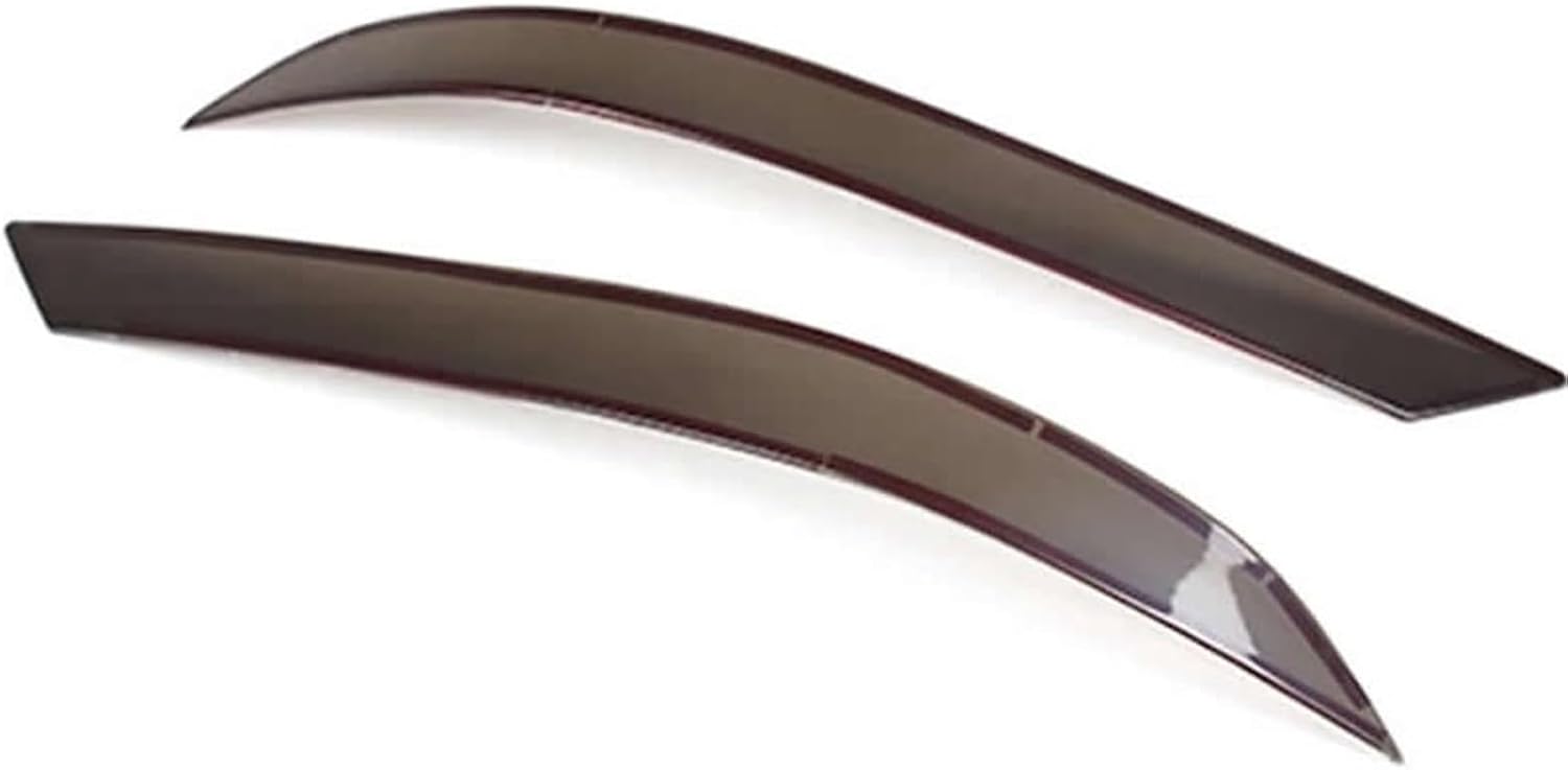for Bentley Bentayga 2021-2024 ABS Smoked Car Rear Fog Light Lamp Cover Trim Sticker A Pair