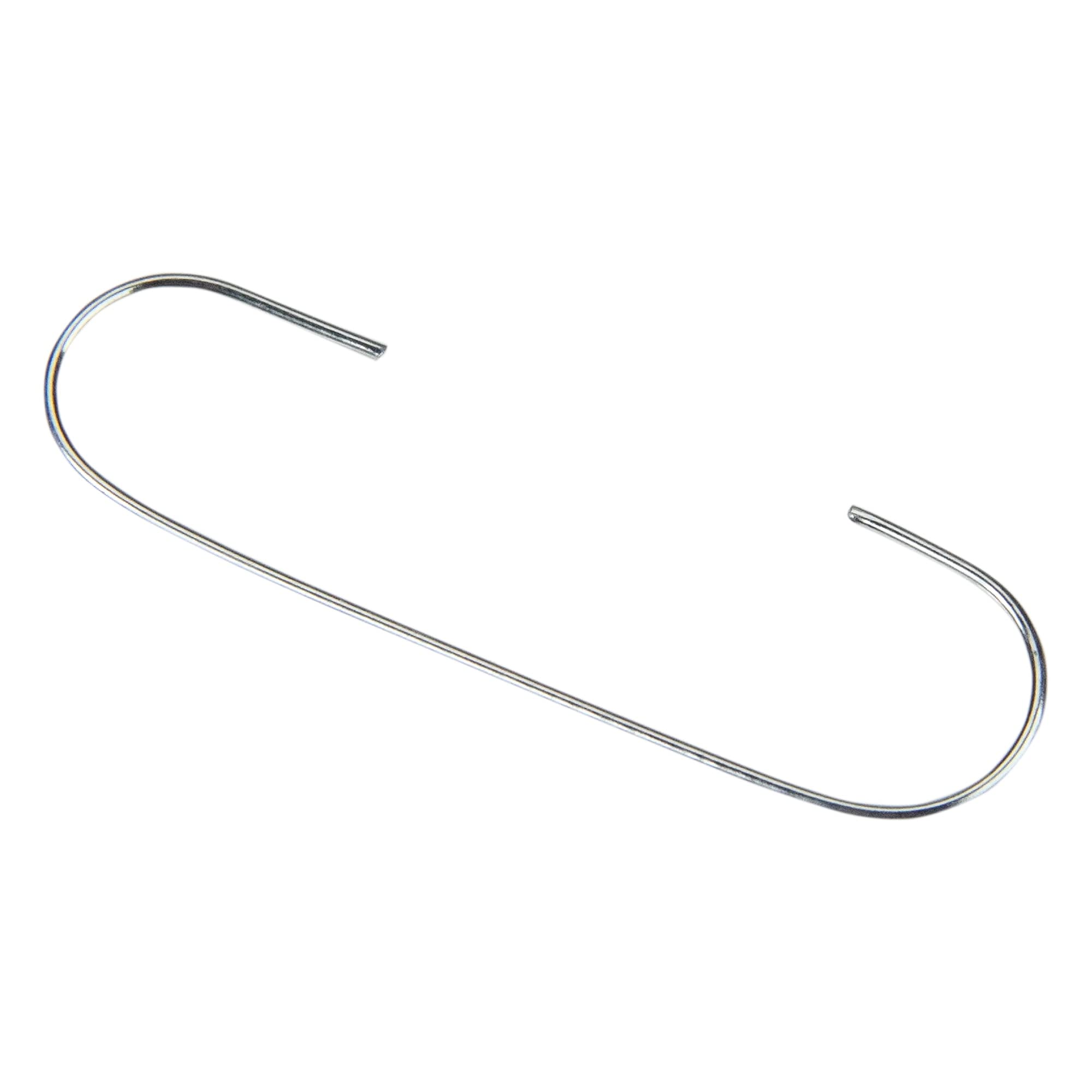Club Pack of 100 Silver Christmas Ornament Hooks 1.5