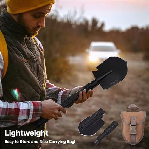 Yeacool WWD-HPT52776MIX Camping Shovel Foldable, Folding Survival Shovel thumb #1