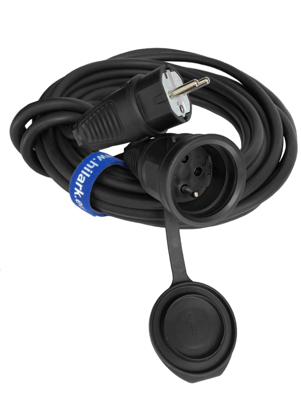 Hilark Cable Tech Rallonge en Caoutchouc de Chantier H07RN-F 3G1,5 30m