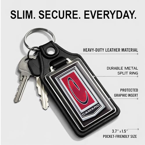 Image of Brotherhood Car Key Chain for Camaro - Classic Models Keychain for Men and Women Gift Key Ring - Bronze - 2nd Gen 71-73