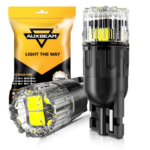 Image of Auxbeam 2026 B2 Series 194 LED Bulbs 6000k White 168 2825 T10 W5W Bulbs