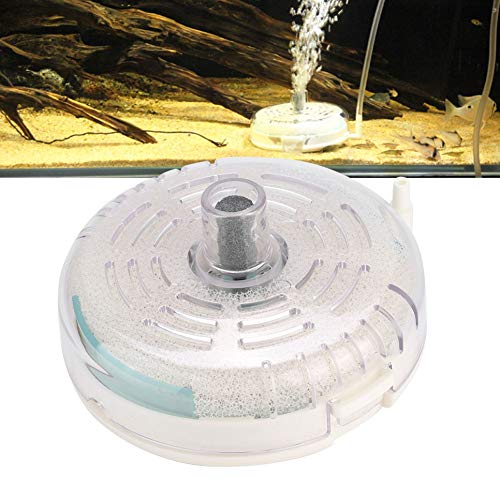 Mini Aquarium Filter, UltraThin Round Aquarium Fish Tank Filter Comes