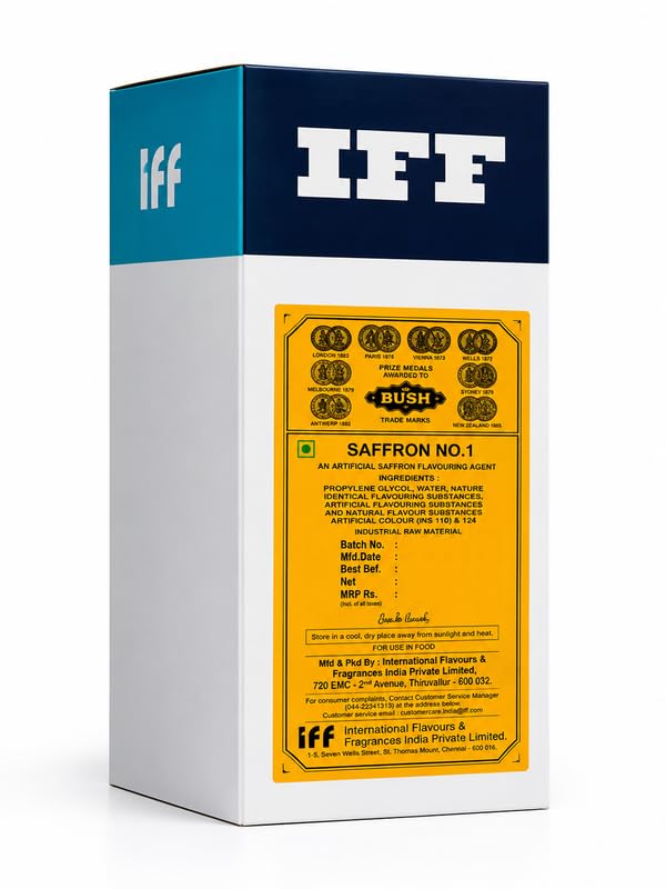 Image of IFF, Bush Saffron No .1, An Natural Identical Flavouring Agent - 500 ML