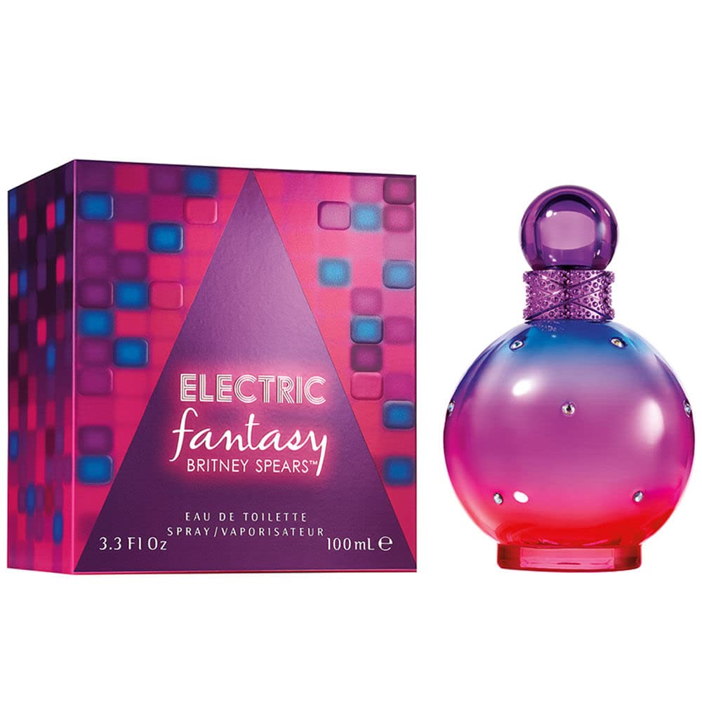Britney Spears Electric Fantasy Eau de Toilette Spray for Women 3.3 oz