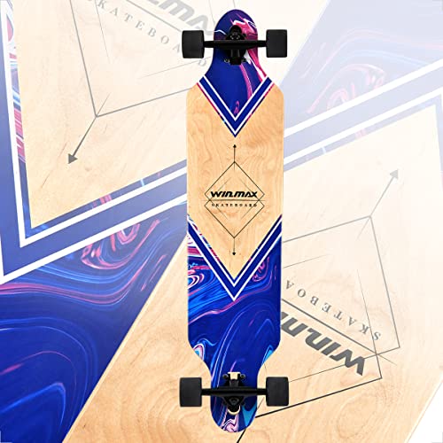 Longboard Skateboard Cruiser 7 strati in legno