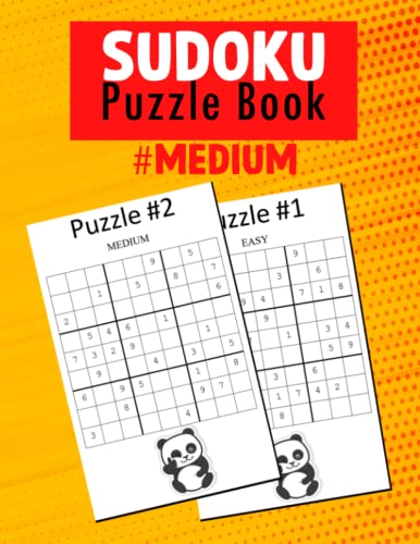 Sudoku Puzzle Book: Medium - 8.5x11- 60 Puzzles, Interactive fun for challenging yourself or giving...