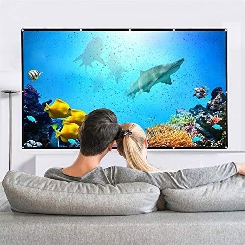 Pantalla de proyección portátil de 120 pulgadas 16:9 plegable miniatura 3