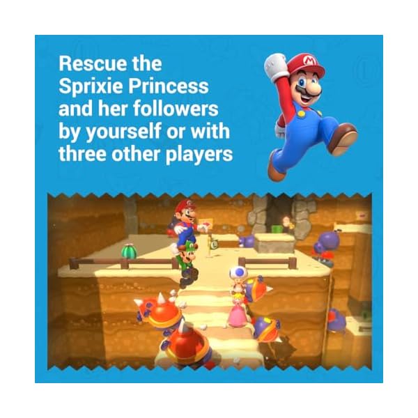 Nintendo Super Mario 3D World + Bowser’s Fury Standard+Module complémentaire Anglais Nintendo Switch - Image 5