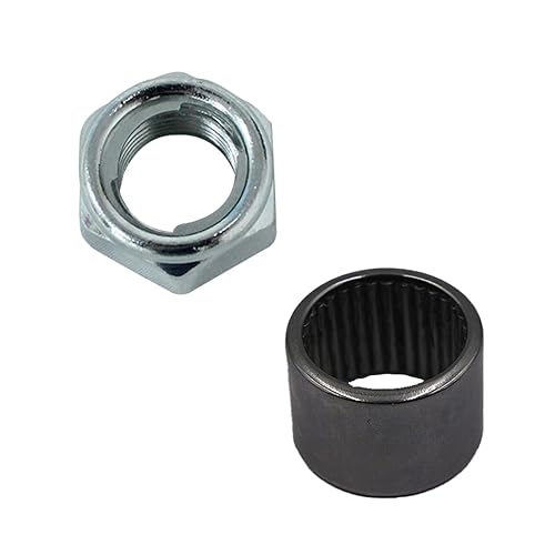 Miniatura 8 de LOSTAR Kit de reconstrucción de rodamientos basculantes y perno pivotante y tuerca y arandela para Yam-aha Banshee 1987-2006