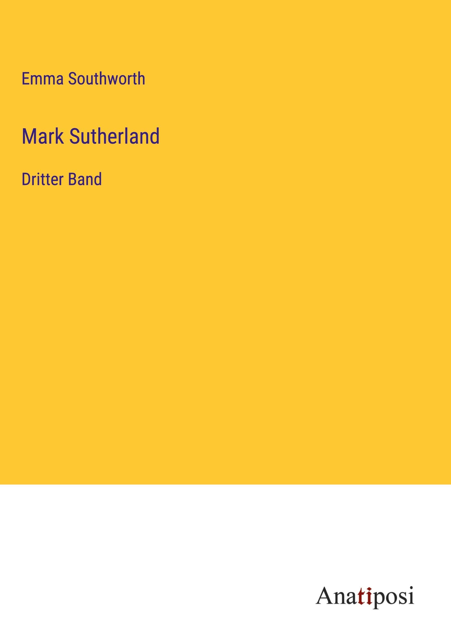 Mark Sutherland: Dritter Band