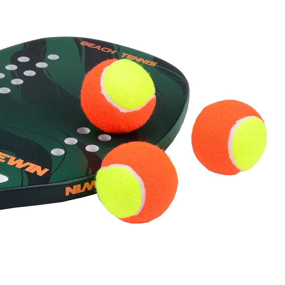 Racchetta da tennis da spiaggia in fibra di carbonio Grit Face EVA Memory Foam Core Beach Tennis Paddle Racchetta con custodia