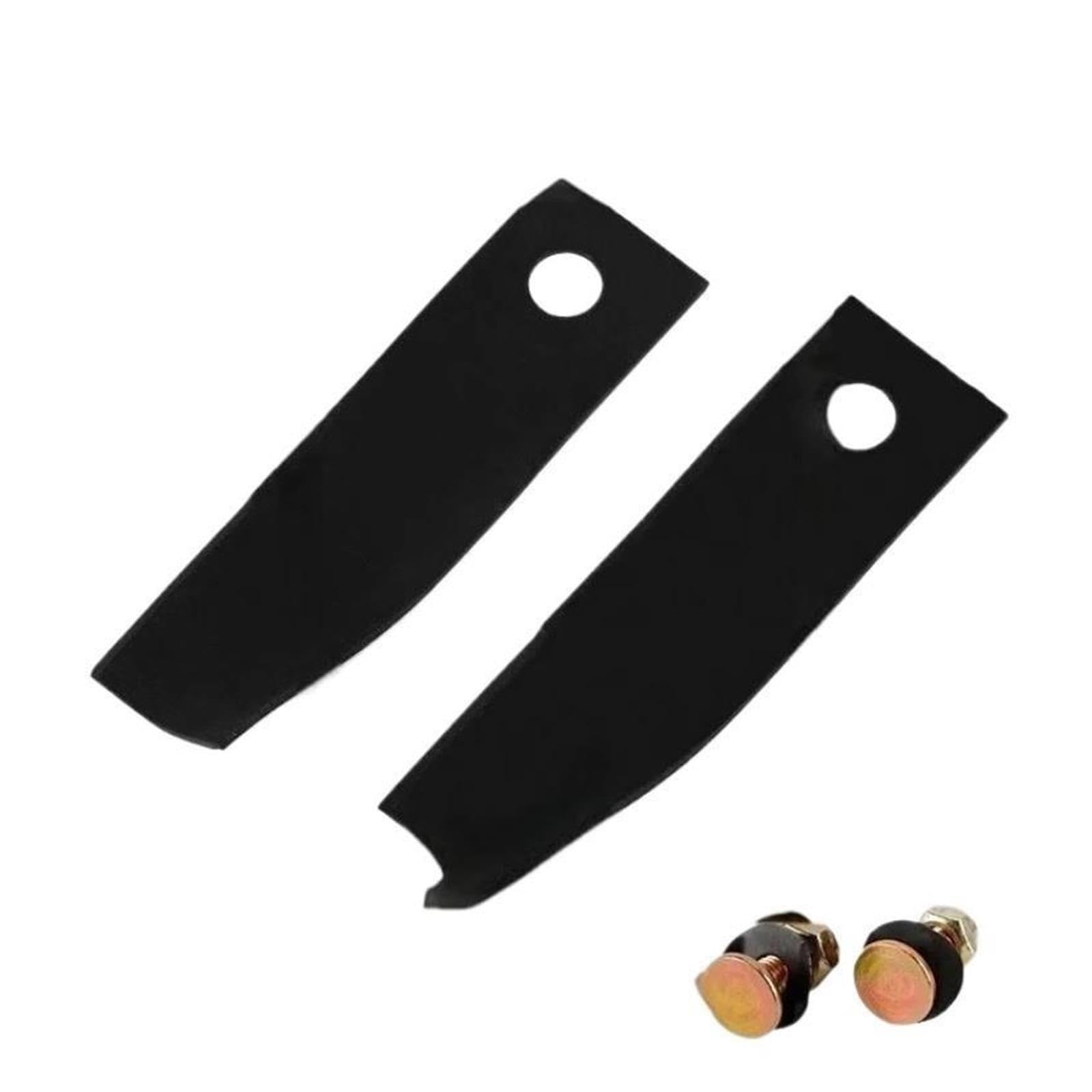 Lama Da Taglio for Tosaerba, Pezzo Di Ricambio Compatibile Con Tosaerba A Spinta Manuale HRJ216 Q Con Motore GXV160(Flat head15.5cmX4.5)