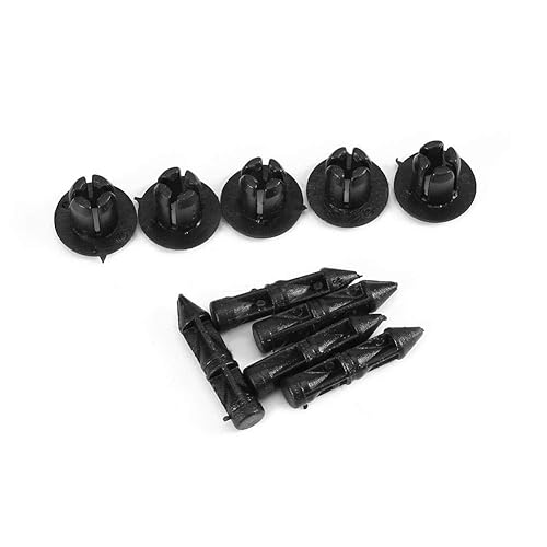 Miniatura 7 de ARAMOX Clip de moldura de puerta, estilo de coche 100 unids 0.236 in remache plástico motocicleta carenado TRIM Clips para para
