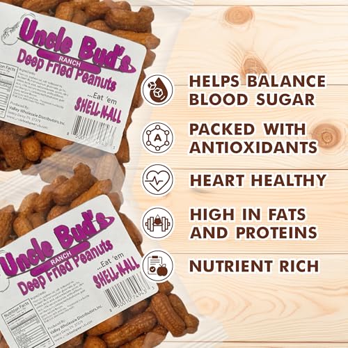 Image of Uncle Bud's Deep Fried Peanuts, Ranch Flavor - 2 Pack
