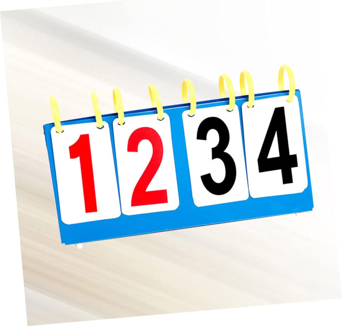 2pcs Top Scoreboard Basketball Outdoor for Flipper Digits Baseball Games Football Scoring Indoor Marker (Color : Picture 1, Size : 37 * 7.5 * 21cm)