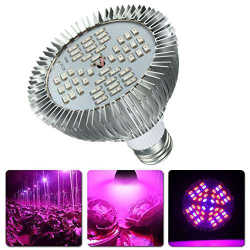 Generic 12W E27 Full Spectrum Led Hydroponic Plant Grow Light Bulb ...