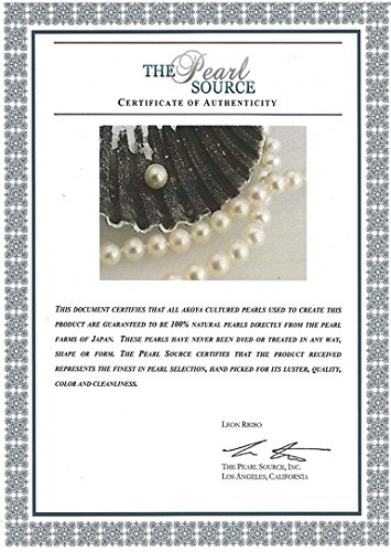 The Pearl Source 7580-AK-WBRA-YG-Parent