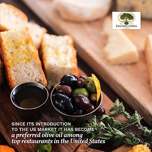 Frantoi Cutrera - Selezione - Extra Virgin Olive Oil From Italy, Sicilian Pure Evoo, Premium 2022/23 Early Harvest First Cold Pressed, Olive Oil High In Polyphenols, 24.5 Fl Oz (Pack Of 1) #TOP6