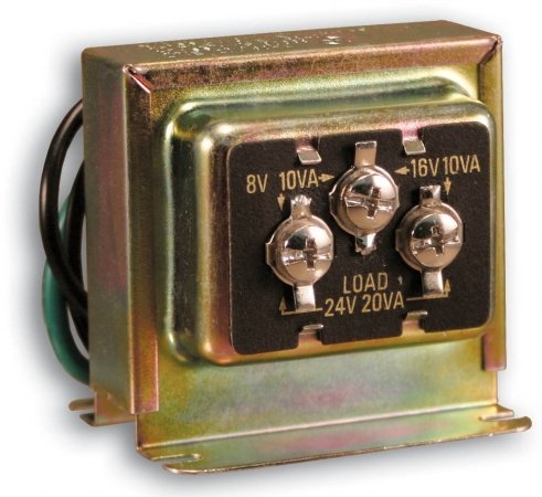 Tri Volt Wired Door Chime Transformer