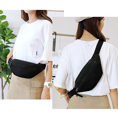 Bauchtasche, Tragbar Elegant Wasserdicht PU Leder Multifunktionale Hüfttasche, Gürteltasche Hüfttasche Sport für Männer und Frauen für Bauchtasche Festival, Laufen, Reisen, Wandern