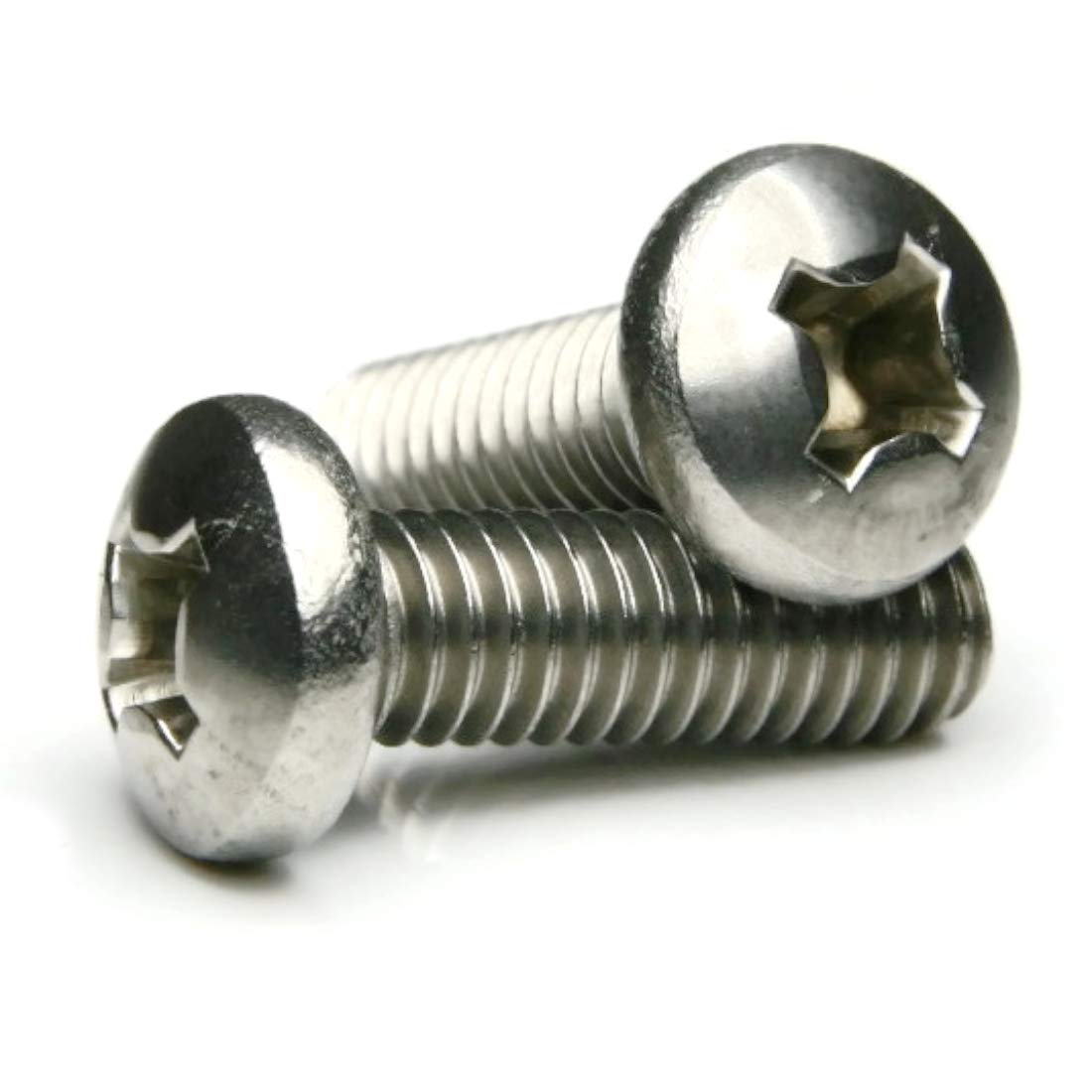 Phillips Pan Head Machine Screw 18-8 Stainless Steel - 10/32 x 3/4 Qty-100