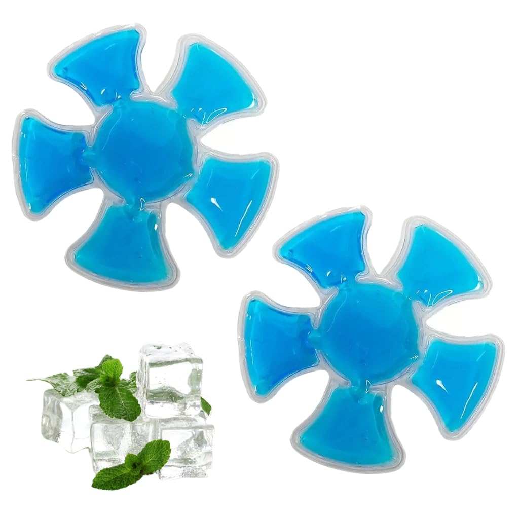 Almohadillas de Refrigeración para Sombrero, Paquete de Hielo para Enfriar la Cabeza, forro de Sombrero de Bolsa de Hielo, Inserto de Sombrero de Bolsa de Hielo, Alivia las Molestias del Verano