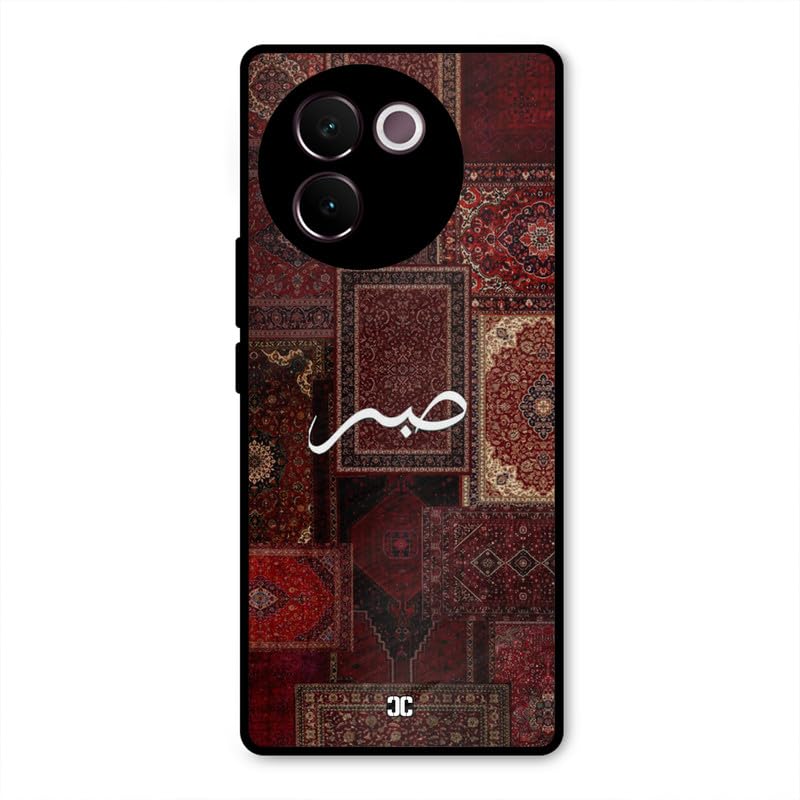 Image of PrintShield Sabr Back Cover for Vivo V30e, Shockproof Printed Phone Case with Soft TPU Sides & Anti-Slip Grip