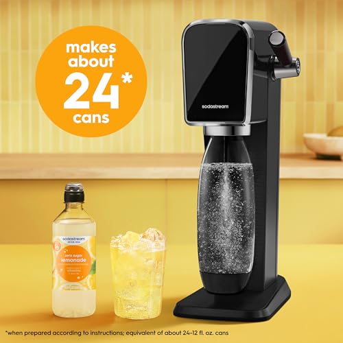 Image of Sodastream Zero Lemonade Drink Mix, New Pour Bottle 14.9 Fl Oz (Pack of 4)