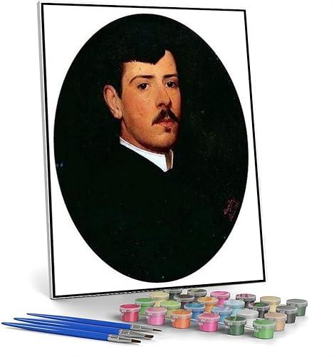 Miniatura 7 de Pintura por números para adultos Kits O Modelo Pintura por José Ferraz De Almeida Junior Arts Craft para decoración de pared del hogar