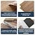 Vigosong Peel and Stick Floor Tile 54 Sq.Ft (36-Pack) - Self-Adhesive Vinyl Plank Flooring, 6" x 36" Wood Look, Waterproof Easy DIY Tiles for Living Room Bedroom Kitchen (Hamiton Brown)