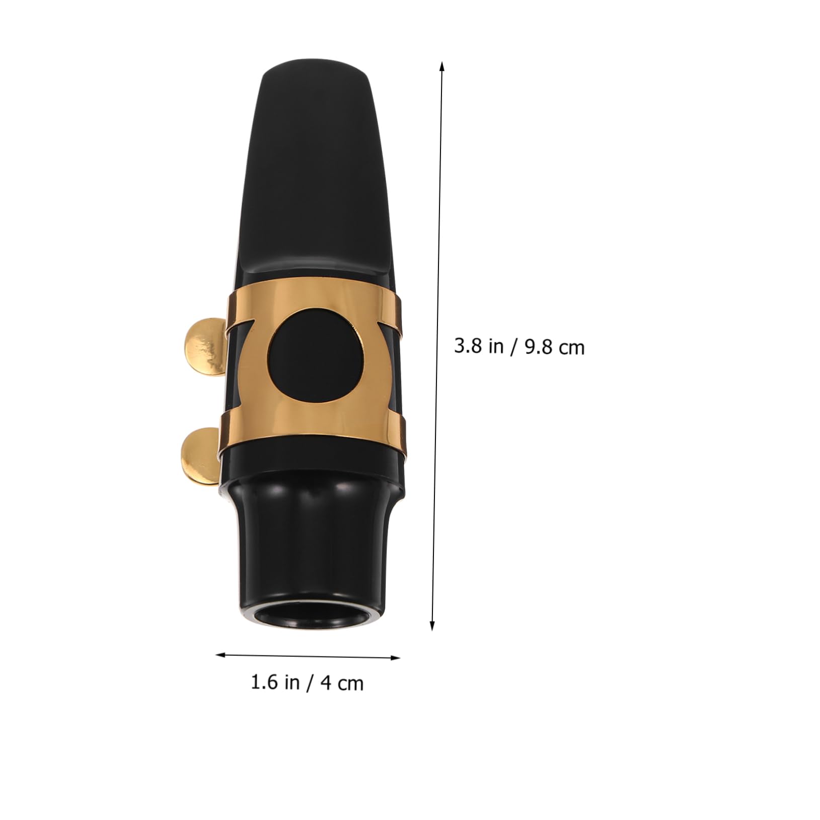 Abaodam 4sätze Altsaxophon Mundstück Set Mit Zubehör Kunststoffkonstruktion Metallklammer Naturrohr Und Schutzhülle Für Anfänger Und Langlebig Und Einfach Zu Verwenden