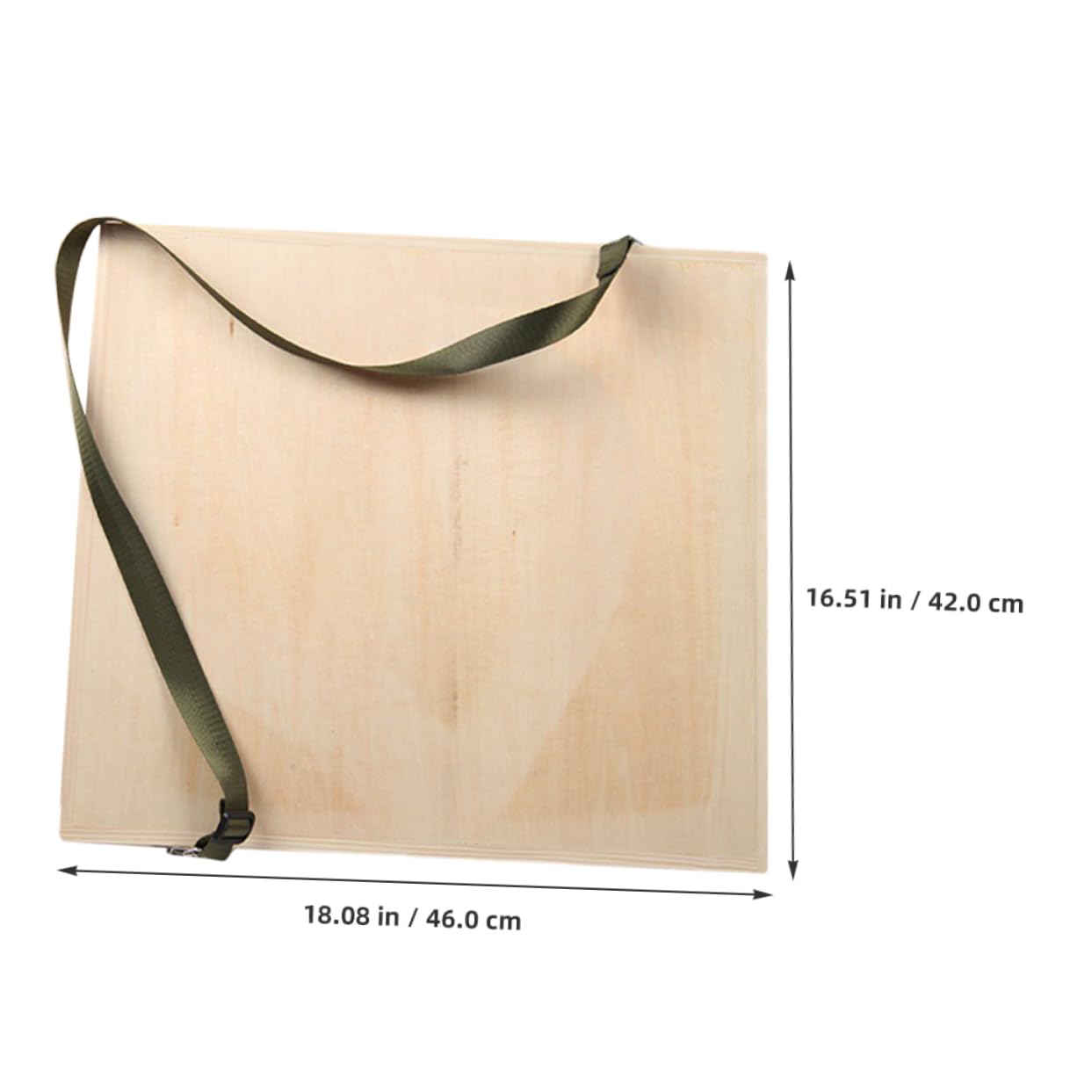 SEWACC Tableau De Dessin Portable Bois pour Artistes Planche De Croquis Légère avec Bandoulière pour Camping Et Activités Extérieures