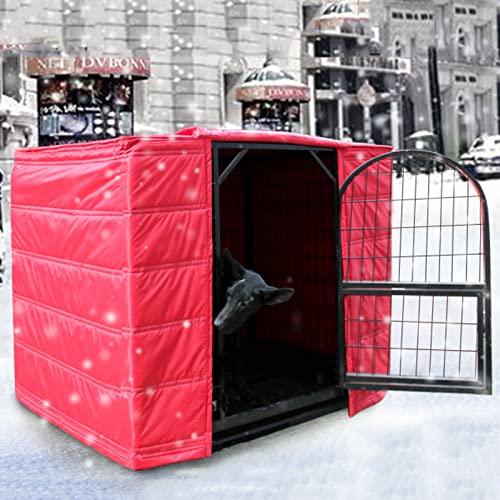 Housse chauffante pour chenil pour chien pour stopper les courants d'air de la cage