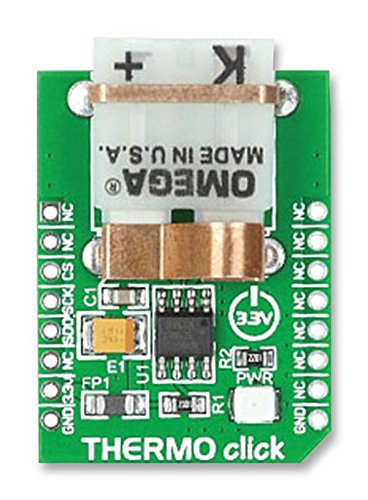 MIKROE-1197 - THERMO Click, Accessory Board in mikroBUS&trade; Form Factor (Pack of 2) (MIKROE-1197)