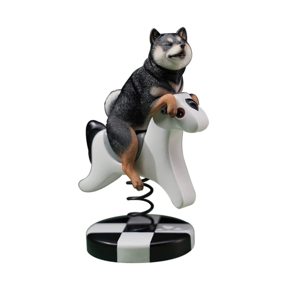Cadeau pour les amoureux de Shiba Inu avec cette statue de chien assis humoristique