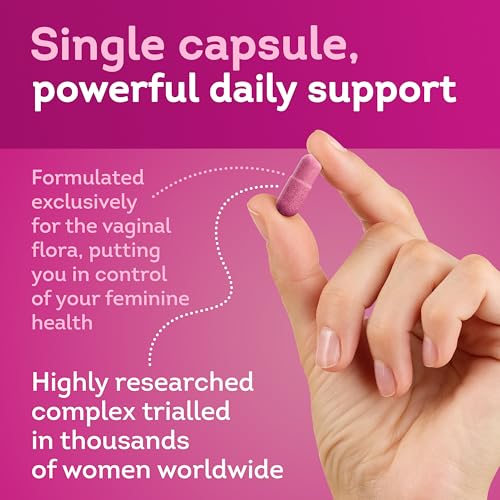 Image of Florawell Vaginal Probiotics for Women - pH Balance, Healthy Odour, UT & Intimate Health - Vaginal Health Supplement with Cranberry Extract - 30 Oral Capsules