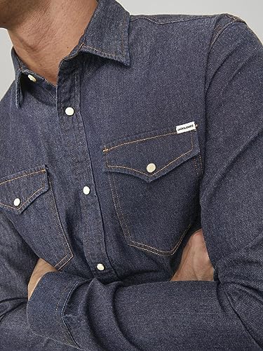 Image of Jack & Jones Men's Jjesheridan Shirt L /S Noos Jjesheridan Shirt L /S Noos (Pack of 1)