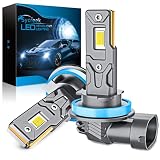 Sycreek Bombillas LED H11 H8 H9 H16 26000LM 6000K - H11 LED Faros Coche 1:1 Plug & Play, Canbus Ready, IP68 Impermeables