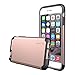 Phone 6s Case Rose Gold, LUVVITT Ultra Armor NL Shock Absorbing Case Best Heavy Duty Dual Layer Tough Cover for Phone 6 / Phone 6s (4.7) Rose Gold